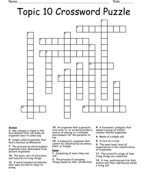 topic crossword clue|Topic that everyone is discussing